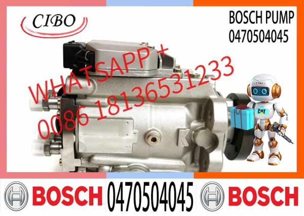 Bomba de injecção de combustível a diesel 0470504037 0470504045 0470504026 0470504031 Bomba a diesel 4KH1 4JH1 VP44