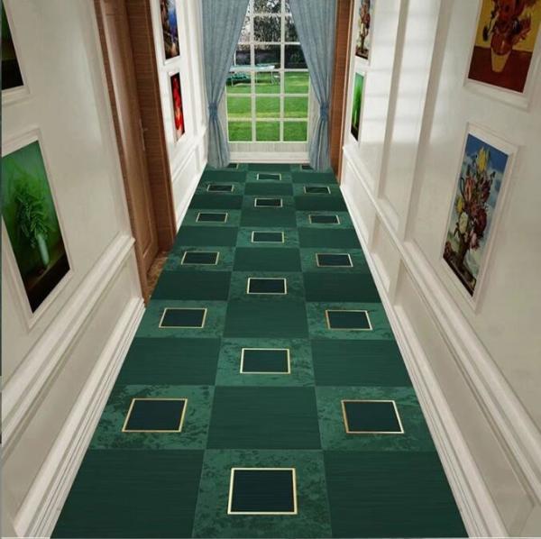 Special Geometric Pattern Commercial Floor Mat Entrance Corridor Stairway Hotel Mat
