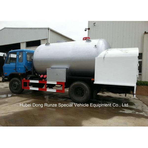 Road Bobtail LPG Gas Tanker With Mobile Dispenser , Bobtail Propane Delivery Truck