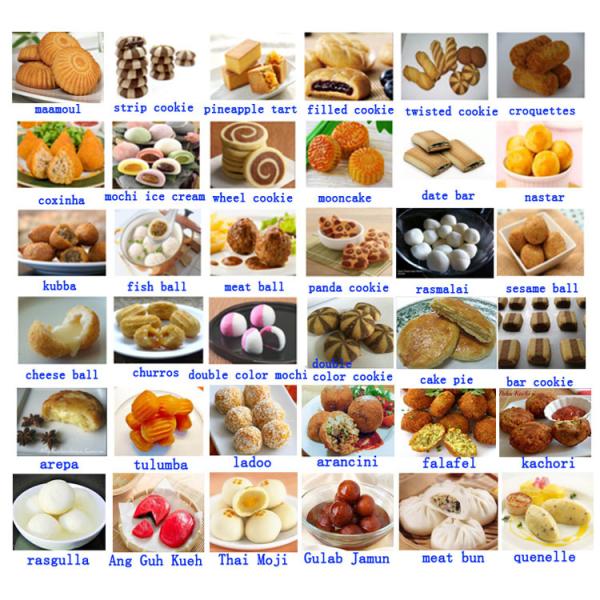 P188 220V Automatic Encrusting Machine for Two-Color Cookies 40-120pcs/min