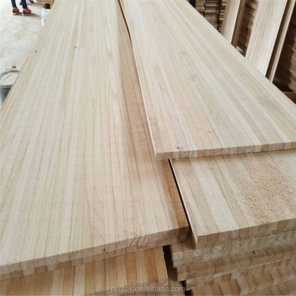 Wood Core Blank Light Wood Solid Wood Core Material Modern Design Style