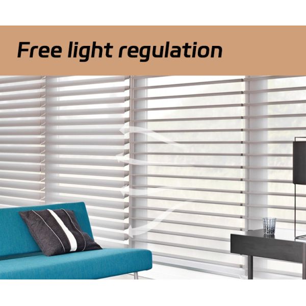 Smart WiFi Roller Shangrila Blinds Tuya Cordless Motorized Blinds Light Filtering 2.4GHz