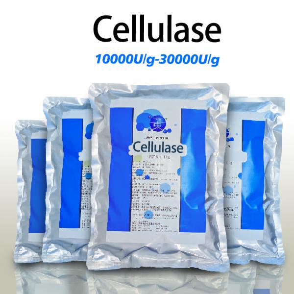 Enzymes de cellulase de qualité alimentaire 10000U/G-20000U/G Cellulase dans l'industrie alimentaire