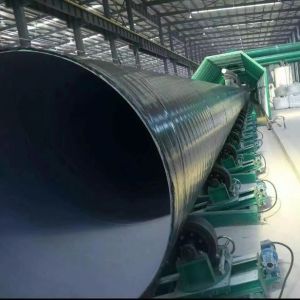 Advanced 3LPE Steel Pipe Coating Machine with Induction Heating and Epoxy Powder Coating for SA2.5 Surface Treatment