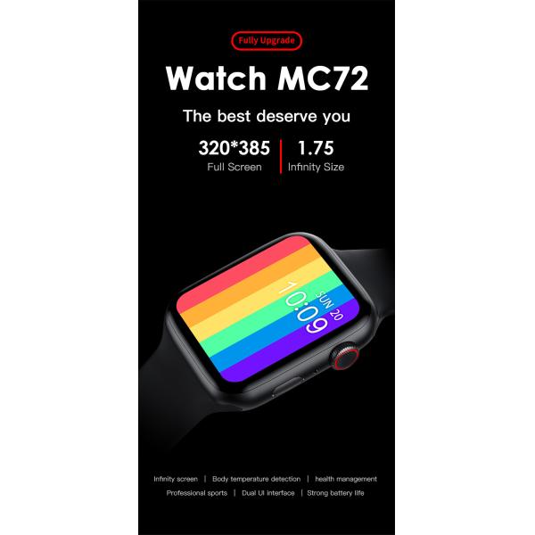 1.72Inch MC72 OEM Android Fitness Smartwatch Sport Bracelet