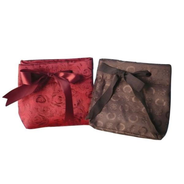 OEM Colorful KOHINOR Oxford Fabric Jerlery Gift Bag With Ribbon Closure For Packaging