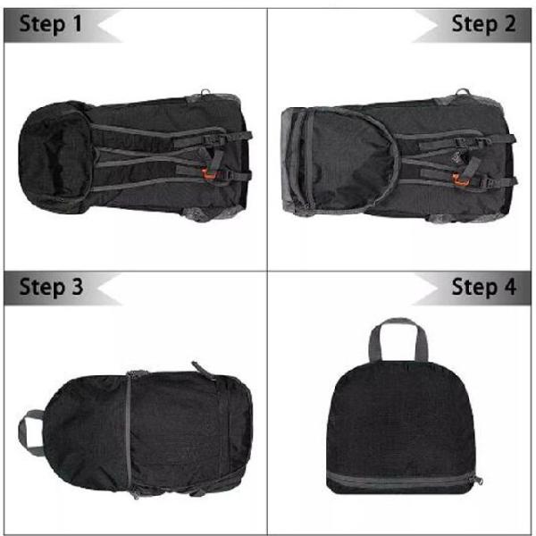 Рюкзак 40L Packable сподручный складной водоустойчивый