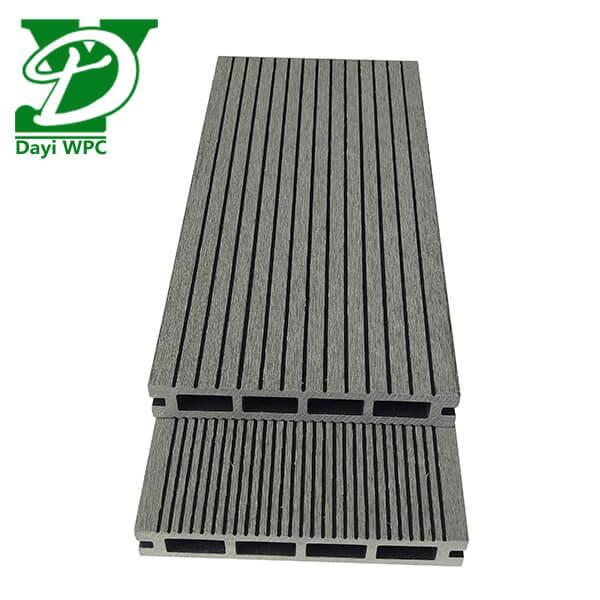 Durable Waterproof Hollow Composite Decking for Outdoor Flooring
