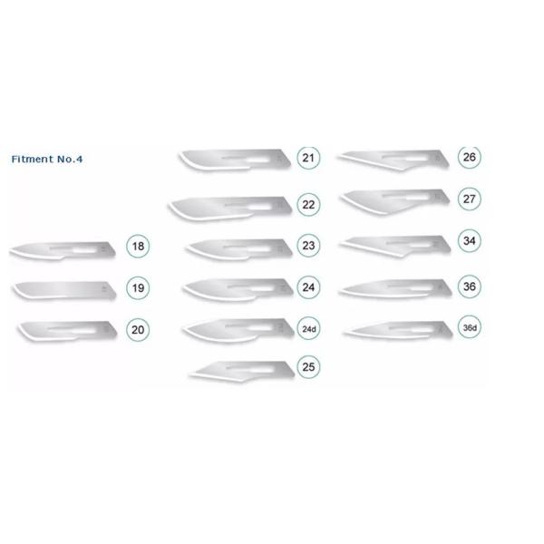 Carbon Steel Operation Theatre Equipment Disposable 12 Sterile Surgical Blade