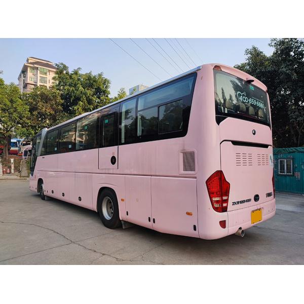 Luxo rosa usados Yutong ônibus Euro 5 LHD usados ônibus diesel Shuttle para venda