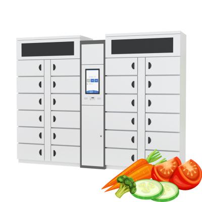 Winnsen refrigerou refrigerar dinâmico exterior dos cacifos espertos do fruto do alimento