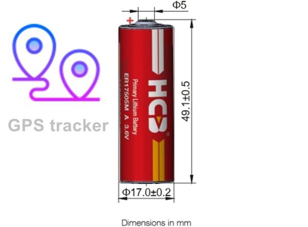 Lithium Thionyl Chloride Battery Primary Cell Excellent Safety Performance Non-rechargeable NB IOT LORA