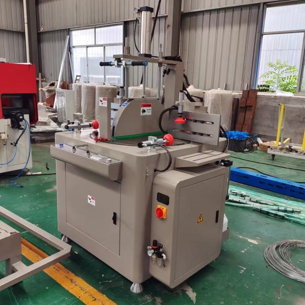 Digital Display Aluminum Door Making Machine Profile Single Head Miter Saw