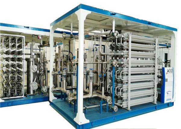 Mobile LNG Fuel Stations 380 V AC Power Gas Fuel Station For LNG Filling