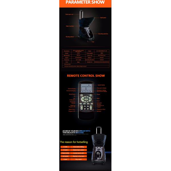 Машина фидера тенниса S4015 с рассекателем шарика экрана LCD двойным