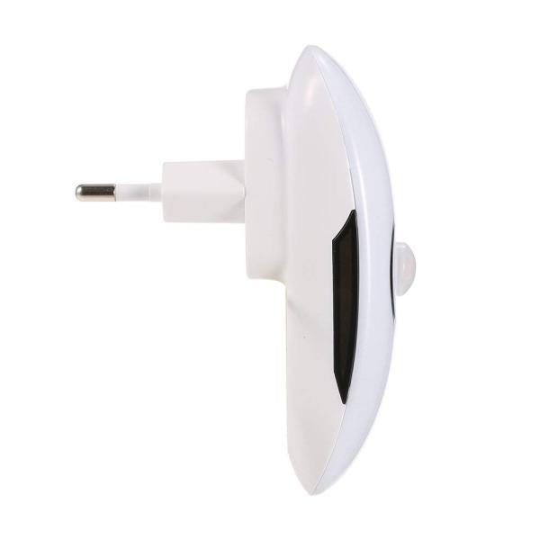 Smart Night Light PIR Motion Sensor Control Cold White Body Induction Mini Lamp Plug-In Sensor Light