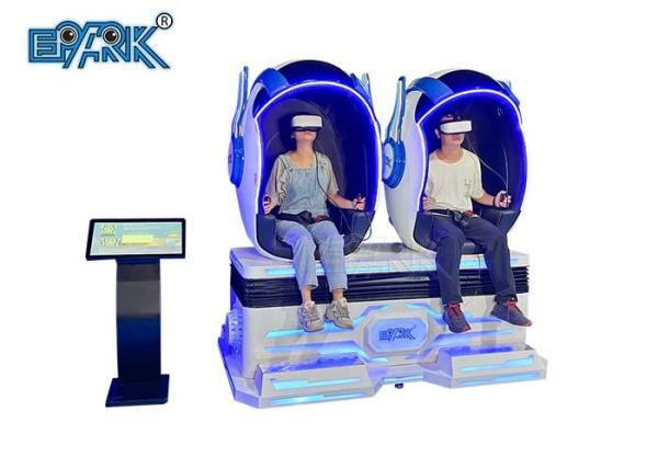 Fiberglass 9D Vr Platform With 2 Seats 9d Vr Experience Simulator Games