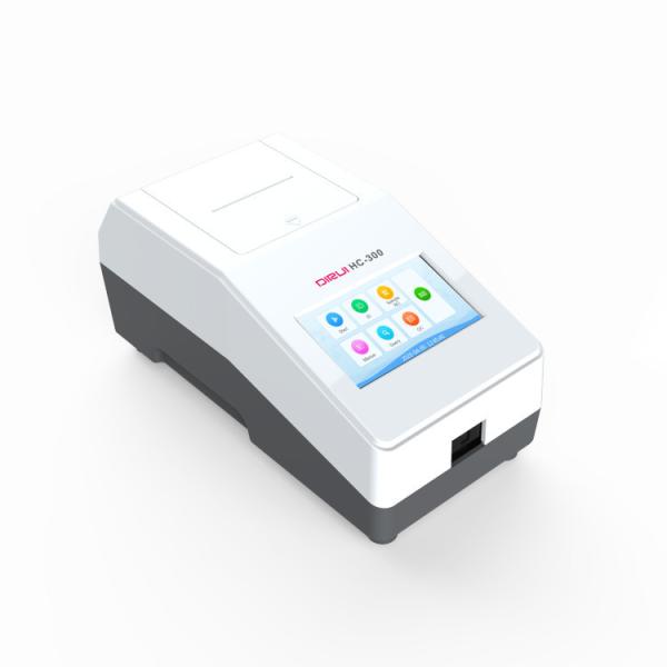 HC 300 Laboratory Medical Equipment DIRUI Portable Semi Automated Urine Analyzer Machine