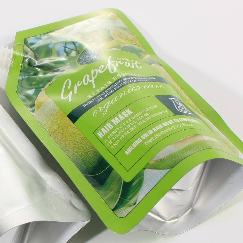 Крышка зеленого сальто сумки Spout качества еды 500ml мычки верхняя