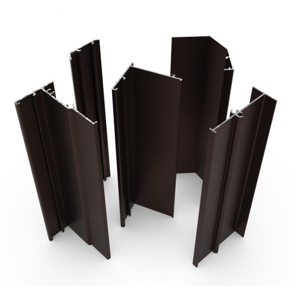 Внутренний термальный порошок Windows 2.0mm перерыва покрыл алюминиевые штранг-прессования