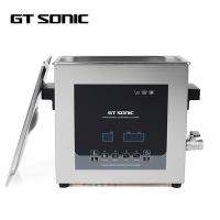 6 litros tamanho médio 150W ultra-som de potência ultra-sônico limpador com válvula de drenagem pesquisa laboratorial