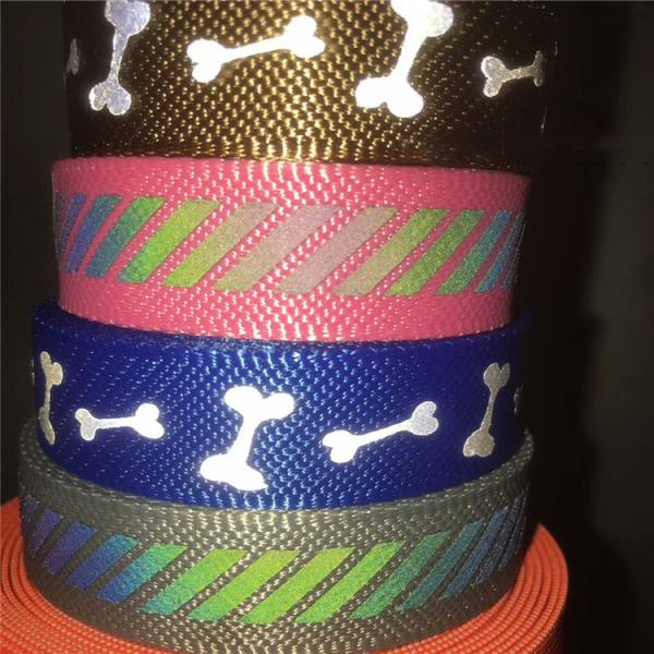 Reflective Rainbow Color Polyester Security Strips Tape For Clothing And Custom Service