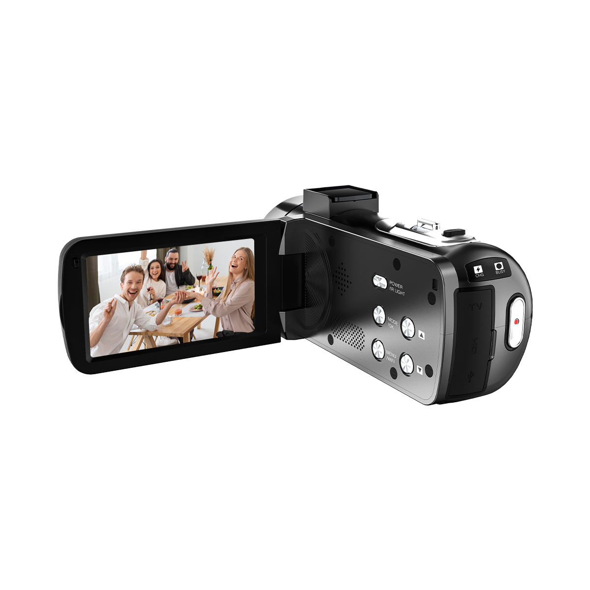 8K 96MP Professional Video Camera with 18X Zoom Anti-Shake WiFi Ideal for Vloggers Photographers and Beginners As Christmas Gift