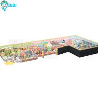 Equipamento de brinquedo interior para crianças com tema de doces personalizável