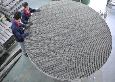 Metal Wire Mesh Structured Packing Column For Desulfurize Tower Packing