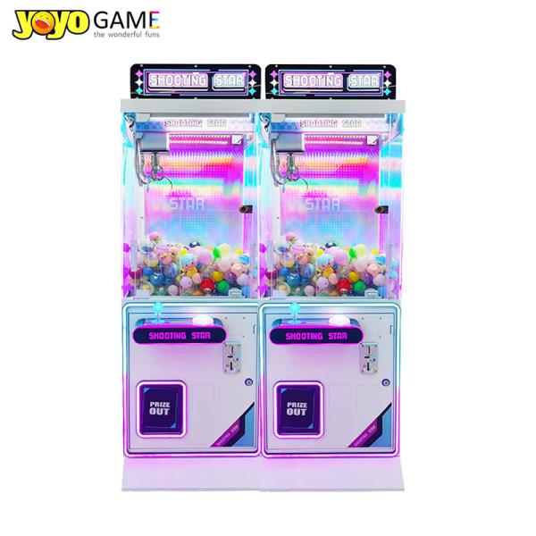 Crane à griffe, machine à tordre des œufs, équipement de jeu et de divertissement à base de pièces de monnaie, clip de machine de jeu pour commerce extérieur