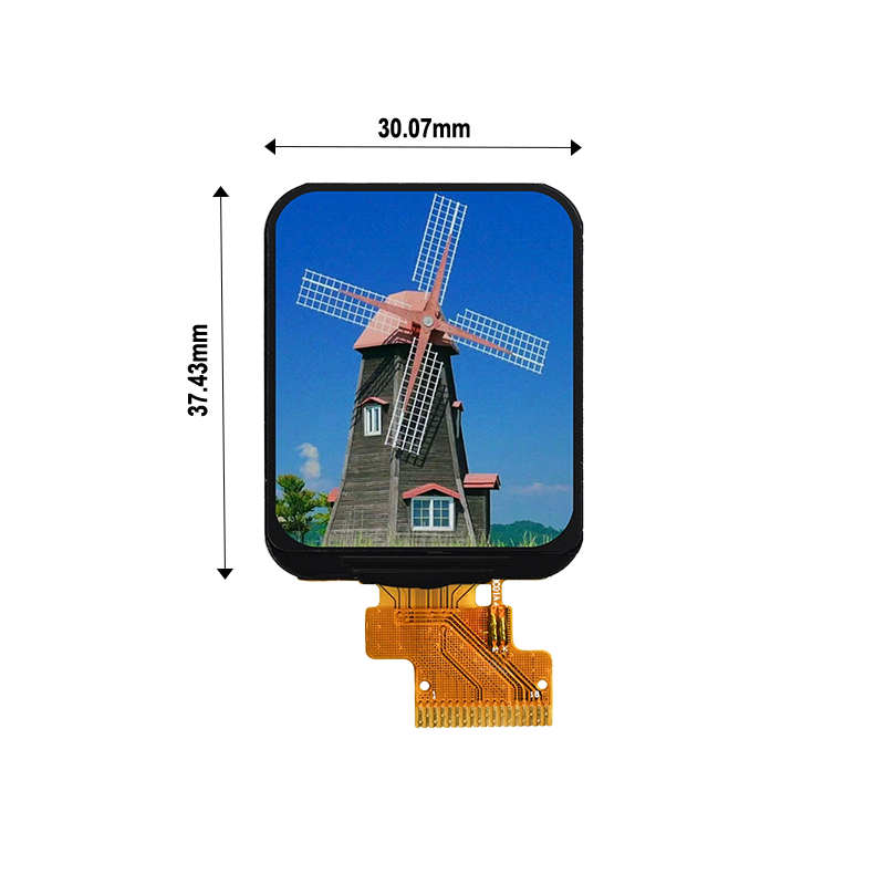 1.69 inches, driven by ST7789, 240X280 TFT parallel port high-definition display screen, optional bare screen or TFT module