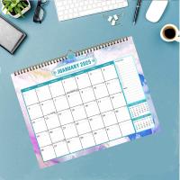 Réorganiser les calendriers de bureau personnalisés de marque commerciale pour l'organisation et la planification des grandes fêtes américaines