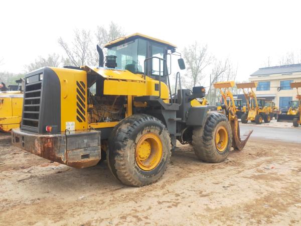                  Used Capacity 5 Ton China Wheel Loader Sdlg LG953 with Fork, Secondhand Original Sdlg Front Loader LG953 LG956 LG936 Payloader with Fork Hot Sale             
