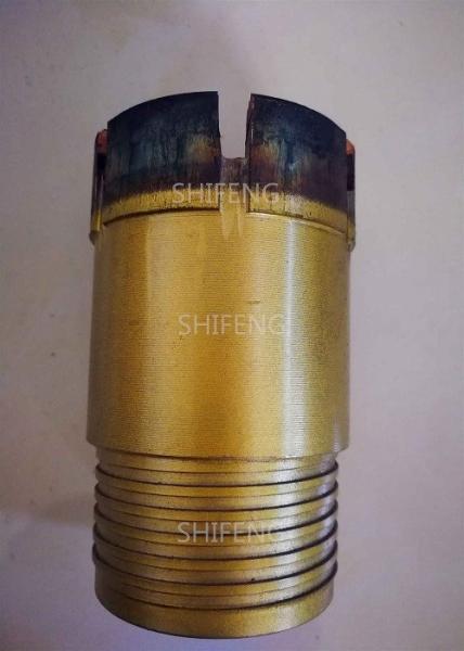 152mm Diamond Core Drill Bit Reinforced Concrete Seamless Steel Tube Sintered