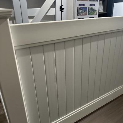 6ft*8ft PVC Privacy Fence UV Resistant Design Vinyl Front Yard Fence