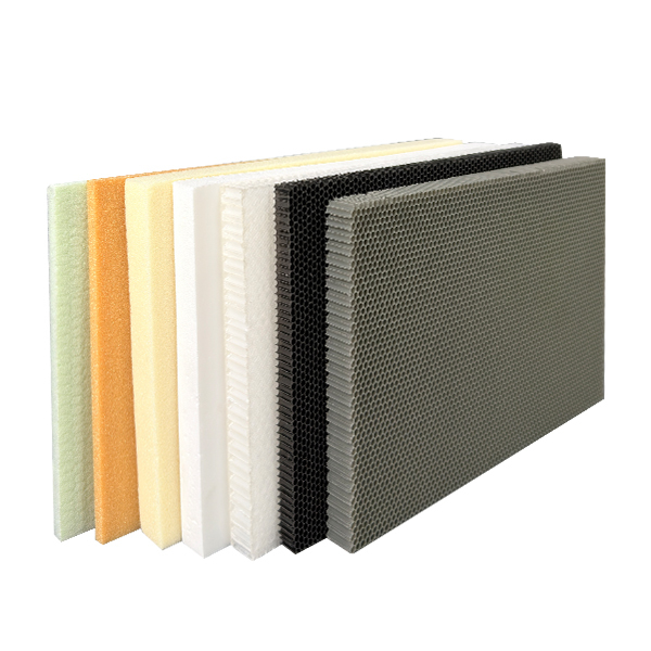 High Flatness PP Honeycomb Sandwich Panel Core Easy To Cut  Bend