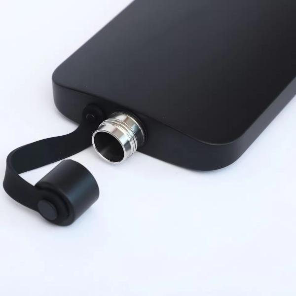 American Style Outdoor Activity 500ml Stainless Steel Notebook Hip Flask with Custom Logo