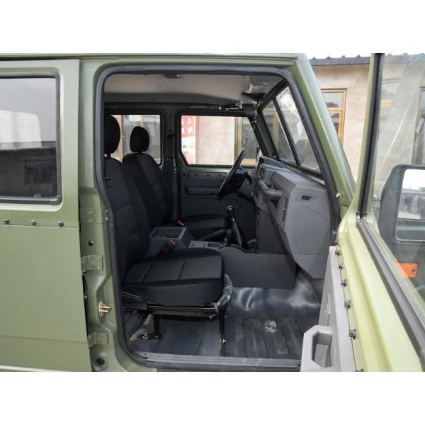 4×4 Diesel Pickup Electric Trucks Double Cabin 92.5HP For Military Use