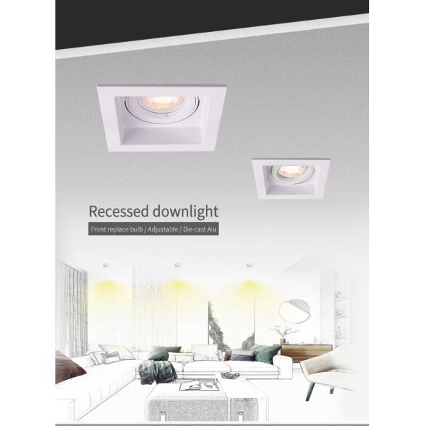 СИД утопленное квадратом Downlights 100mm живущей комнаты 50 ватт