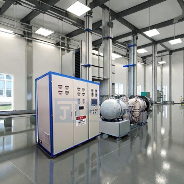 304 Stainless Steel Vacuum Sublimation Furnace Oven Horizontal For Melting & Sintering