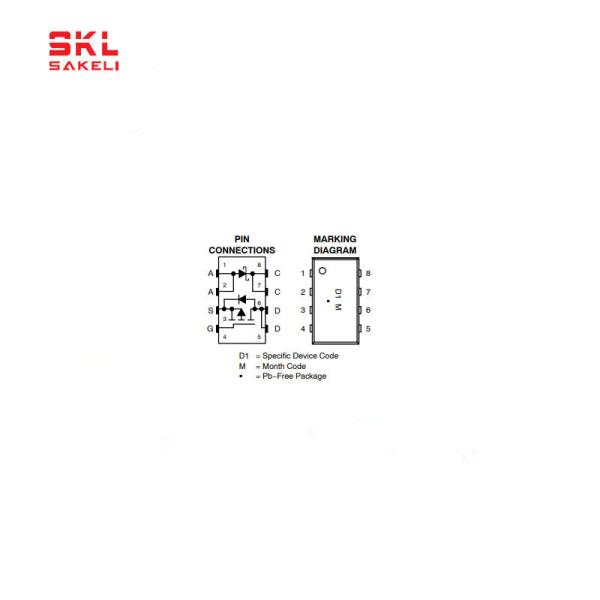 NTHD3101FT1G 8-SMD MOSFET Power Electronics Transistor for High-Frequency Switching Applications