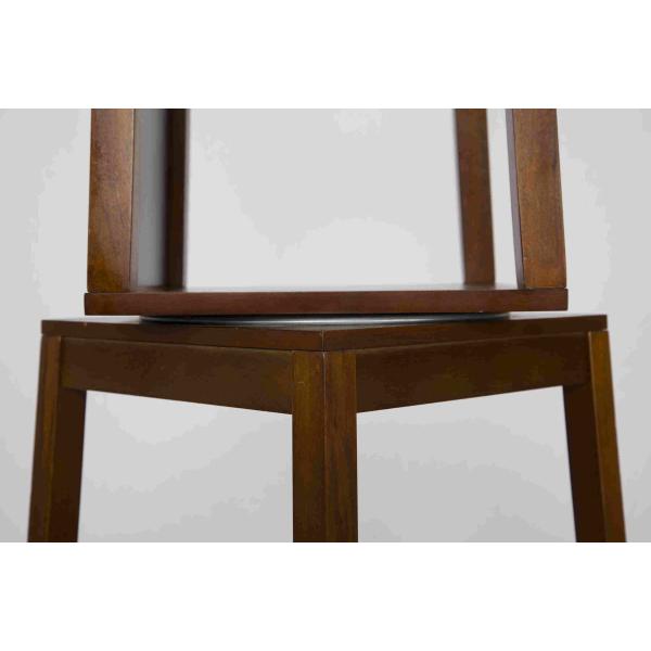 14.7KG MDF Home Wood Furniture Bedroom Storage Racks With Movable Mirror / Hooks