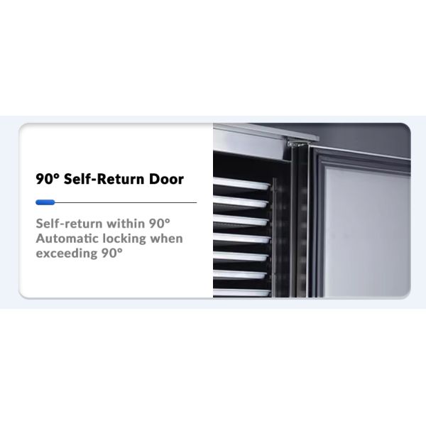 -80 Degree Commercial Large-capacity Freezer Side-Mounted Unit Trolley Blast Freezer with 30/40 Trays