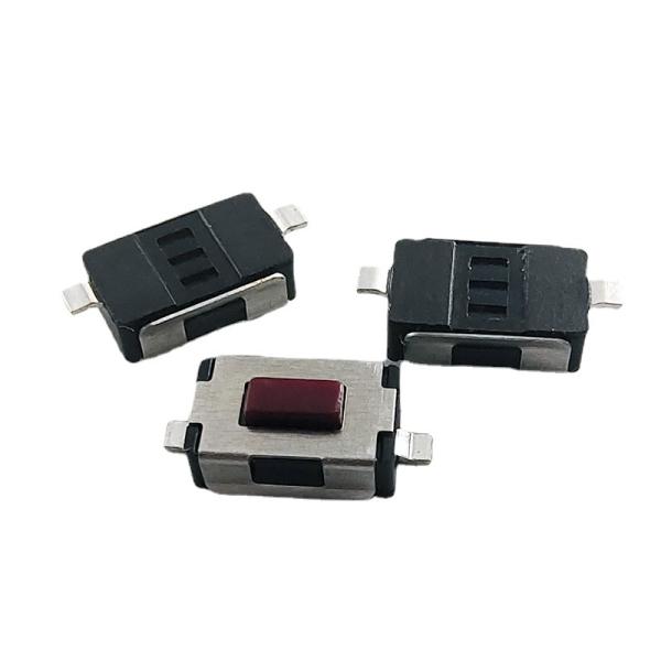 Tact Switch 3*6*2.5/2.7/5.0H 2 Pins SMD Red Button Touch Switch