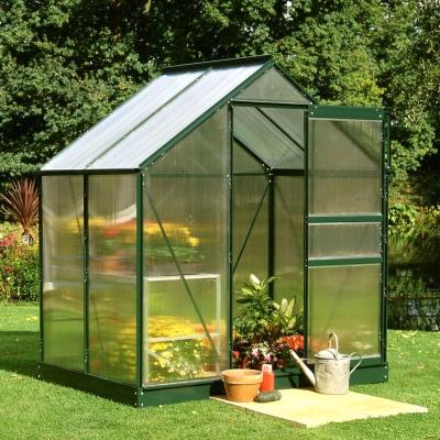 Estufa fácil do jardim da estufa da folha do policarbonato da instalação/DIY