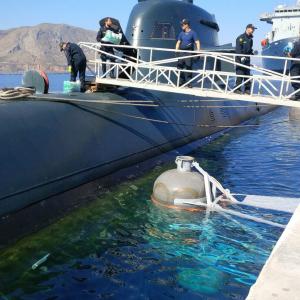 3.3m*6.5m Protction submarino Marine Hydro Pneumatic Fender