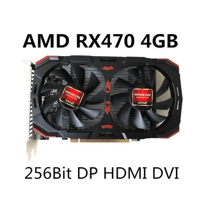 Placa de vídeo AMD Radeon RX 470 4GB 128bit Multi Display 6pin 1216MHz