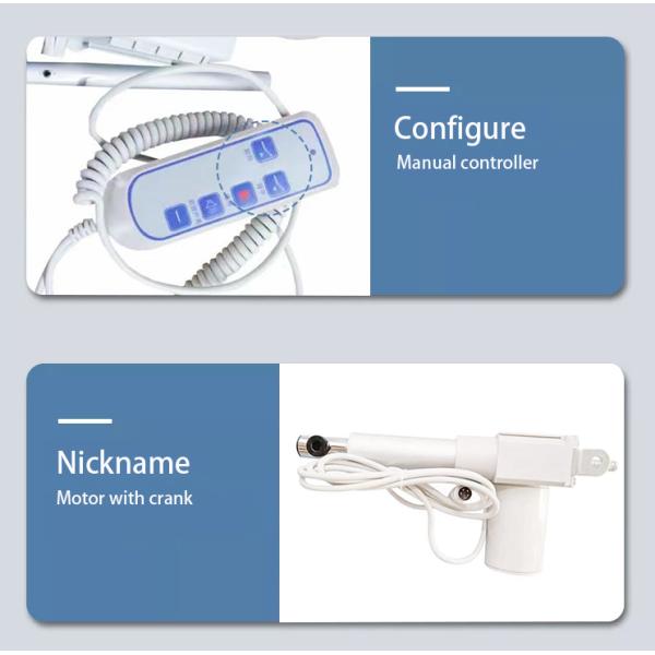 Электрическая больничная система привода постели с ручным контроллером