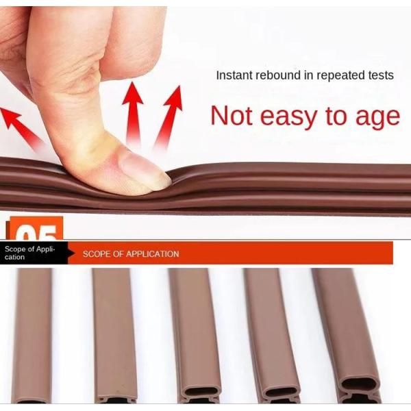 D U P R B S H O E Personalizaciones de bandas de sellado de caucho extrudidas con forma especial