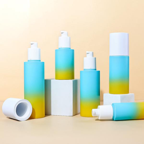 20ml Plastic Cosmetic Bottle Transparent PET Plastic Lotion Bottle